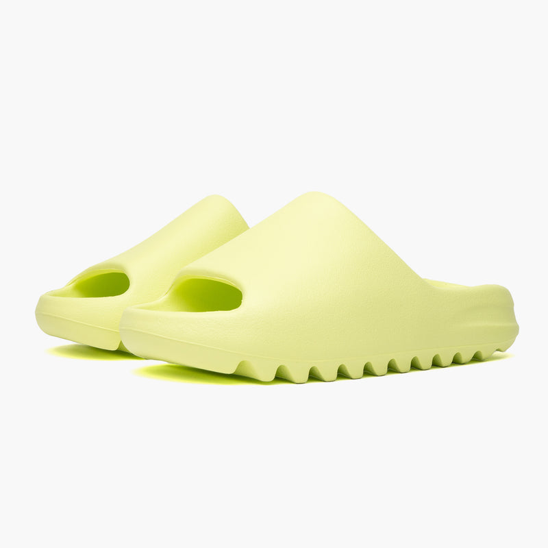 Adidas Yeezy Slide Green Glow 2022 Seitenansicht