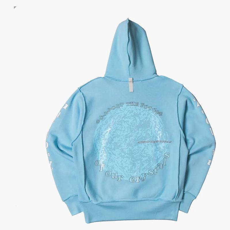 Advisory Board Crystals Planet Saving 2 (slamjam Exclusive) Hoodie Light Blue