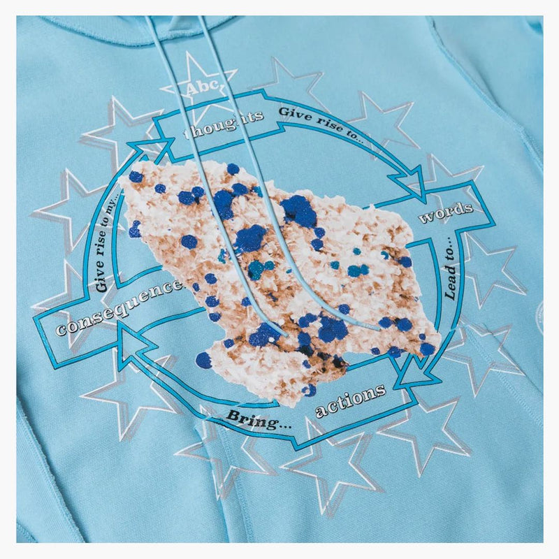 Advisory Board Crystals Planet Saving 2 (slamjam Exclusive) Hoodie Light Blue