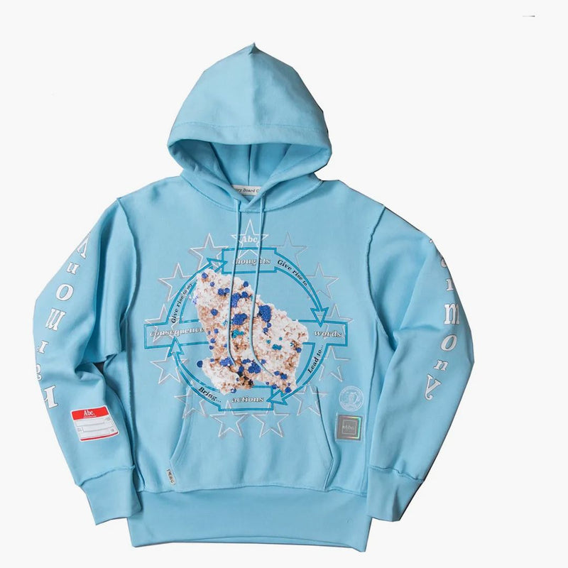 Advisory Board Crystals Planet Saving 2 (slamjam Exclusive) Hoodie Light Blue