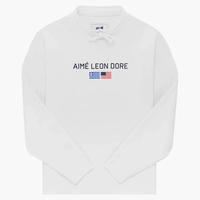 Aime Leon Dore 38-Gs Offshore Popover White