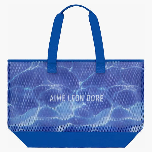 Aime Leon Dore Aqua Print Mesh Dead Bag Blue