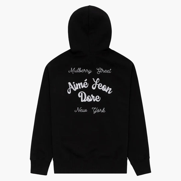 Aime Leon Dore Chain Stitch Hoodie Black