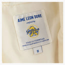 Aime Leon Dore Crest Varsity Jacket Cream
