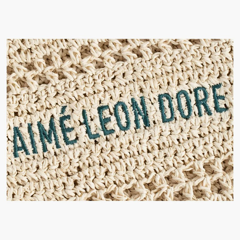 Aime Leon Dore Crochet Dead Bag Beige