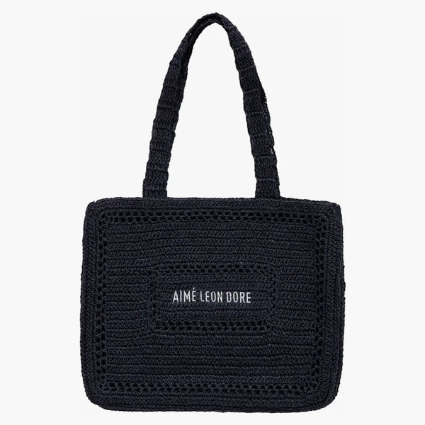 Aime Leon Dore Crochet Dead Bag Navy