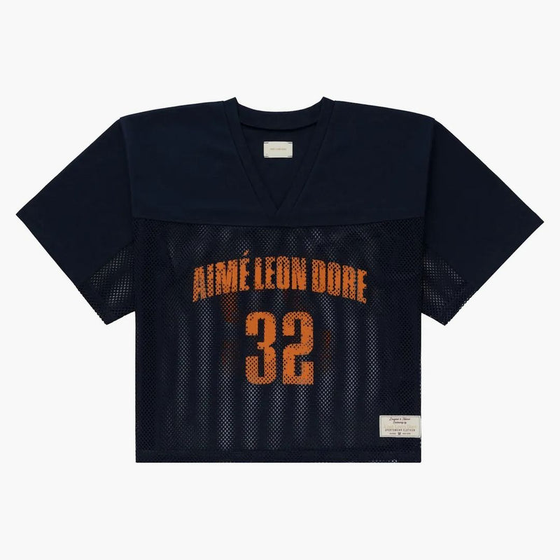 Aime Leon Dore oříznutá praxe Jersey Navy/Yellow