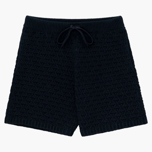 Aime Leon Dore Eyelet Pletení krátké námořnictvo