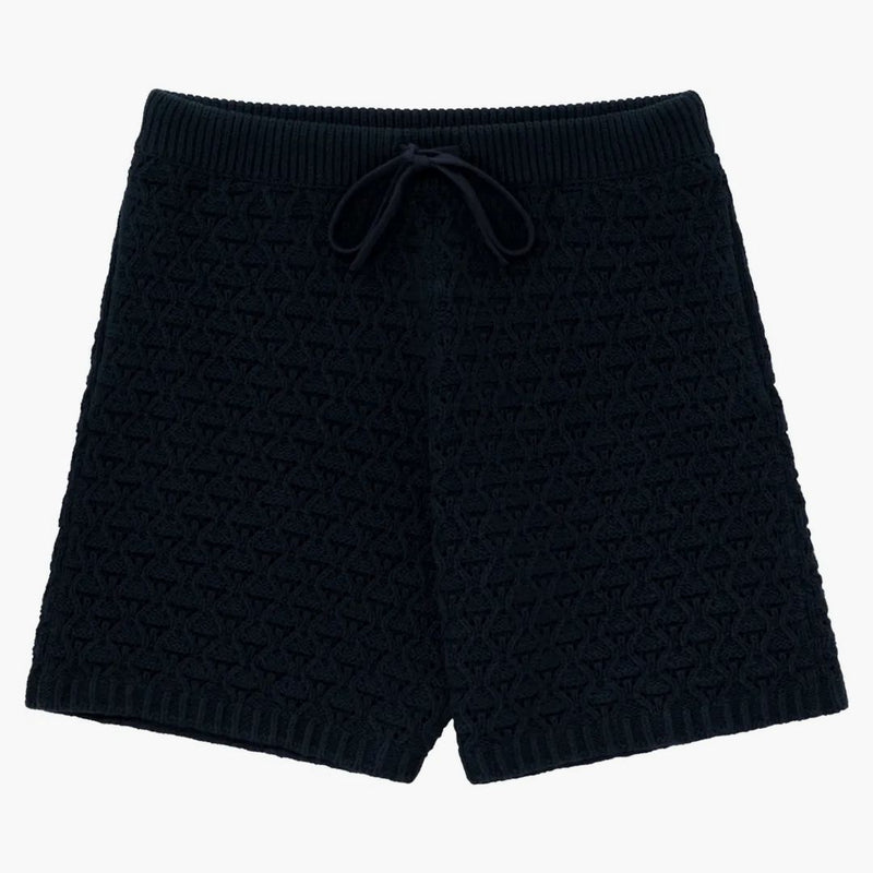 Aime Leon Dore Eyelet Pletení krátké námořnictvo