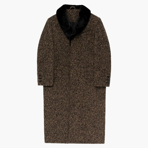Aime Leon Dore para Collar Topcoat Black/Brown