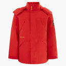 Aime leon dore gore-tex dolů naplněná parka červená