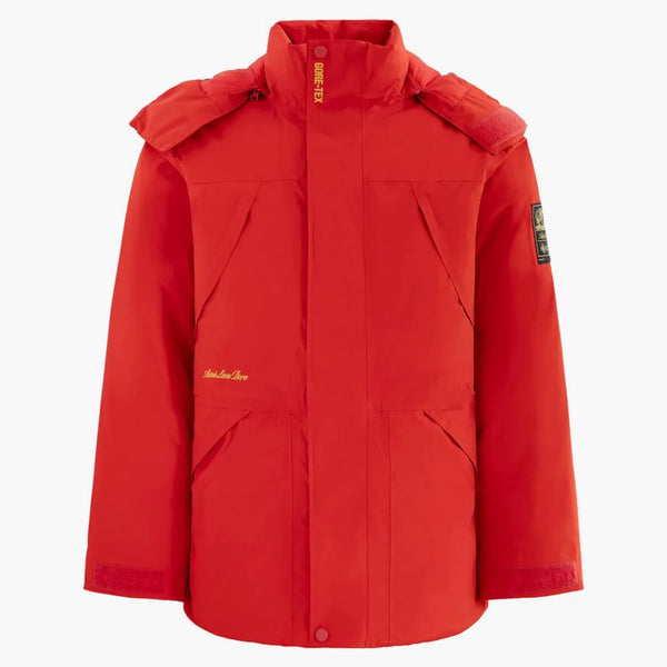 Aime leon dore gore-tex dolů naplněná parka červená