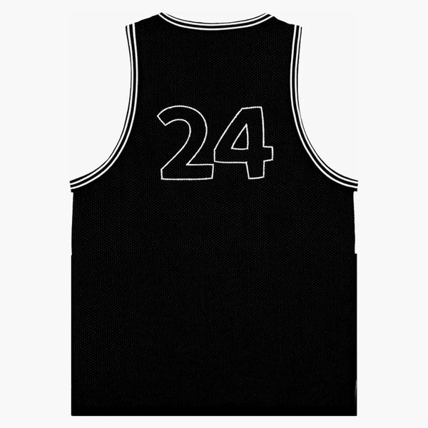 Aime Leon Dore Knit Basketball Jersey Black