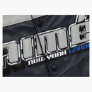 Aime Leon Dore Leather Aimé Concord bunda námořnictva