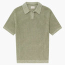 Aime Leon Dore Mesh Knit Polo (SS23) Verde