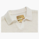 Aime Leon Dore Mesh Knit Polo White