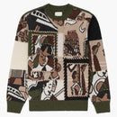 Aime Leon Dore Molina Patchwork Crewneck Séter Multicolor