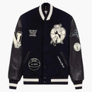 Aime Leon Dore X New Balance Varsity Jacket Navy