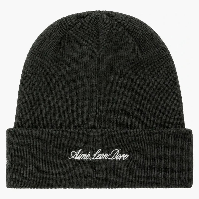 Aime Leon Dore New Era Chainstnit Yankees Beanie Green