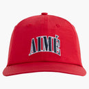 Aime Leon Dore Nylon Crusher Logo has Barbados Cherry