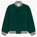 Aime Leon Dore Reverzibilní varsity bundová krém/zelená