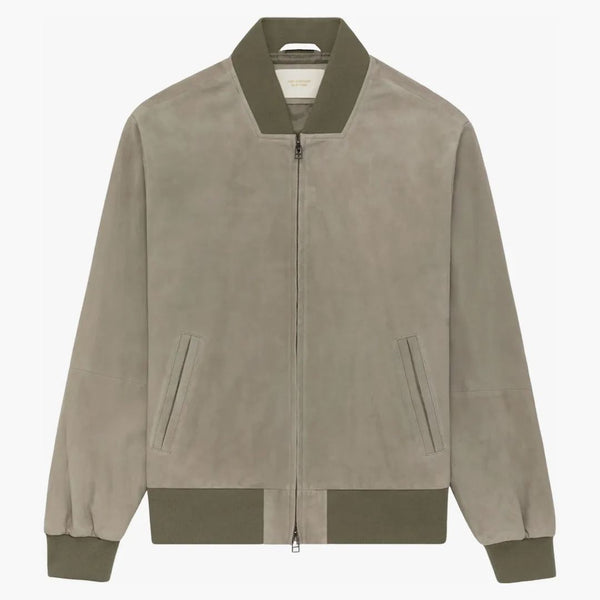 Aime Leon Dore Suede Bomber bunda zelená