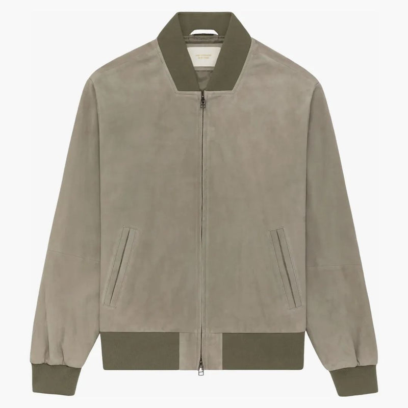 Aime Leon Dore Suede Bomber bunda zelená