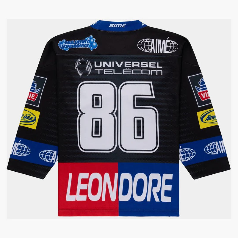 Aime Leon Dore Team Hockey Jersey Black