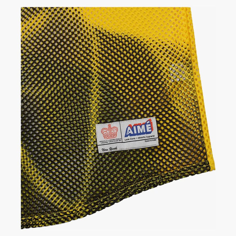 Aime Leon Dore The Genesis Mesh Baseball Jersey Yellow