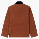 Aime Leon Dore Waxed Canvas Hunting Jacket Brown