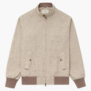 Aime Leon Dore Wool Harrington Jacket Cream Houndstooth