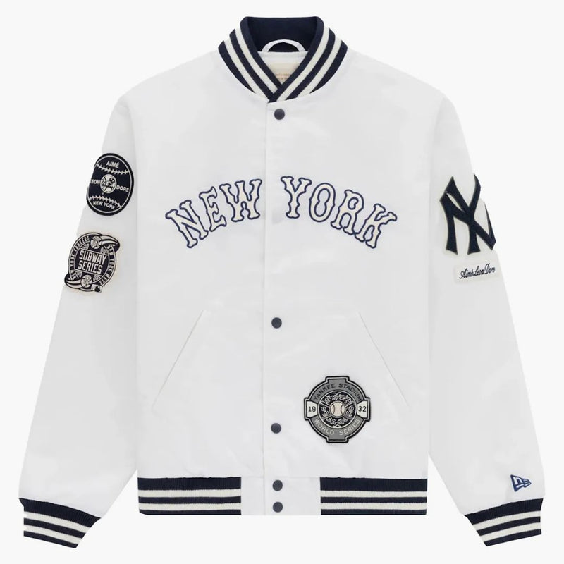 Aime Leon Dore Yankees Satin Stadium Bundová krém