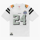 Aime Leon Dore X Mitchell & Ness Team Football Jersey White