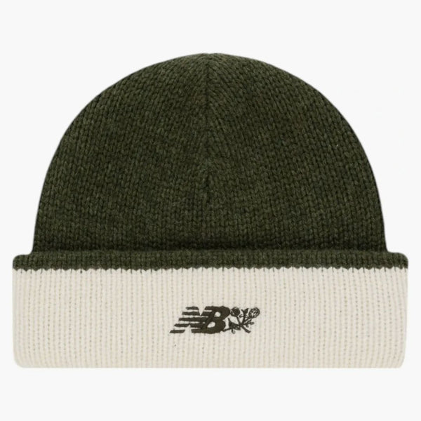 Aime leon dore x New Balance 997 Dvou tónových vlněných beanie zelených
