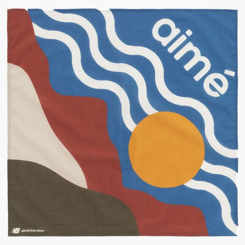 Aime Leon Dore x New Balance Grafisk bandana mångfärgad