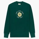 Aime Leon Dore X New Balance Té gráfico de manga larga verde