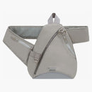 Aime Leon Dore X New Balance Bolso de honda de nylon plateado