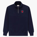 Aime Leon Dore X New Balance Quarter zip sweater blue