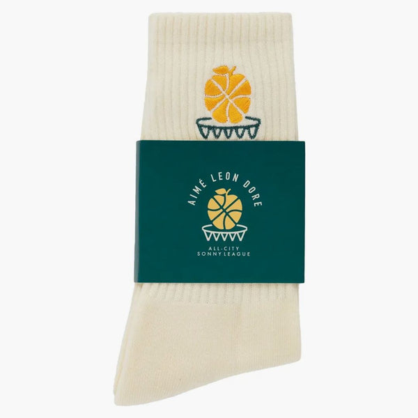 Aime Leon Dore x New Balance Sonny League Crew Socks Cream