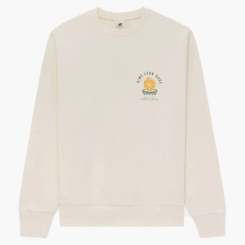 Aime Leon Dore x New Balance Sonny League Crewneck Sweatshirt Cream