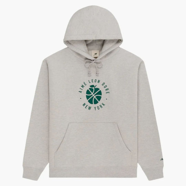 Aime leon dore x New Balance Sonny NY Hoodie (FW24) Šedá