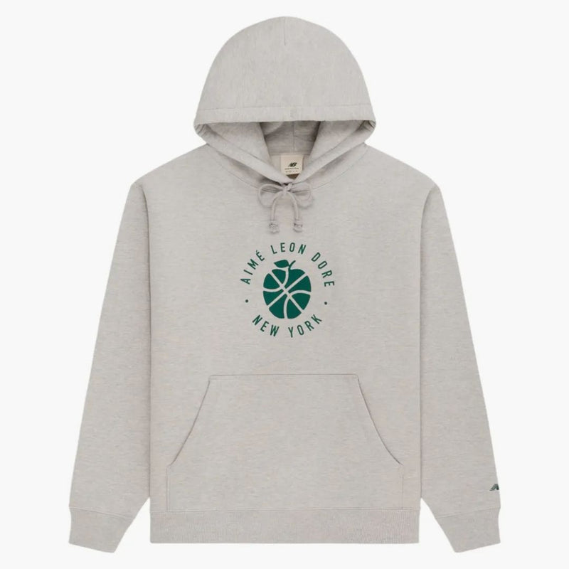 Aime leon dore x New Balance Sonny NY Hoodie (FW24) Šedá
