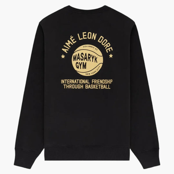 Aime leon dore x New Balance Sonny NY IFTB Crewneck mikina černá