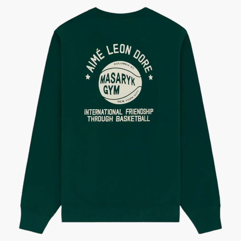 Aime Leon Dore X New Balance Sonny Ny Iftb Crewneck Sweatshirt Green
