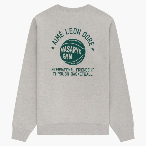 Aime leon dore x New Balance Mikina Sonny NY IFTB Crewneck šedá