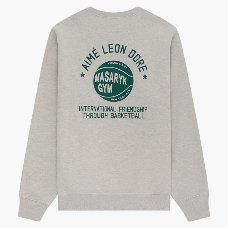 Aime leon dore x New Balance Mikina Sonny NY IFTB Crewneck šedá