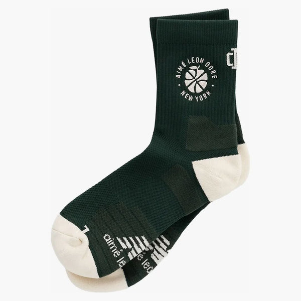 Aime Leon Dore x New Balance Sonny NY Performance Sock Green