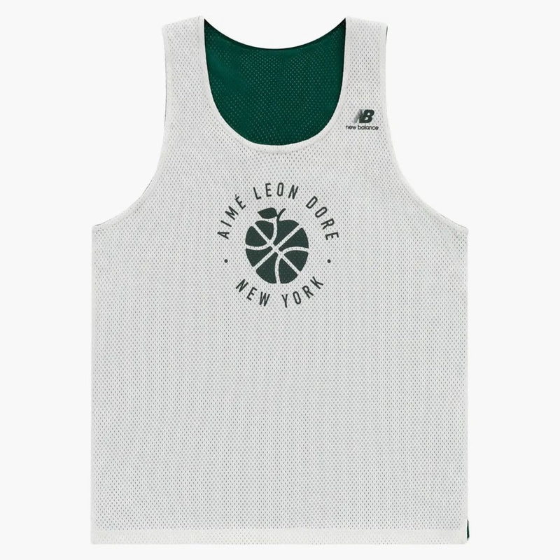 Aime Leon Dore x New Balance Sonny NY vändbar Jersey White/Green