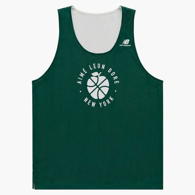 Aime Leon Dore x New Balance Sonny NY vändbar Jersey White/Green