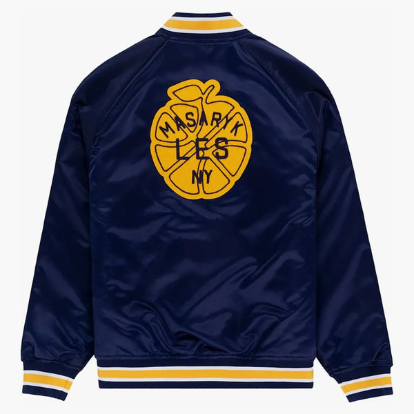 Aime Leon Dore x New Balance Sonny NY Satin Team Jacket Navy